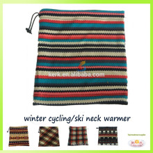 Mehrzweckrohrband für Winterbekleidung, Fleece gestrickter Nackenwärmer